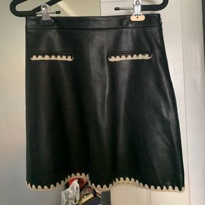 Zara basic knit skirt